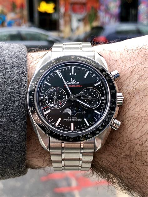 moon phase watch omega|omega speedmaster moonphase for sale.